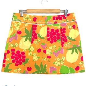 Lilly Pulitzer Stretch Hadley Skort 10